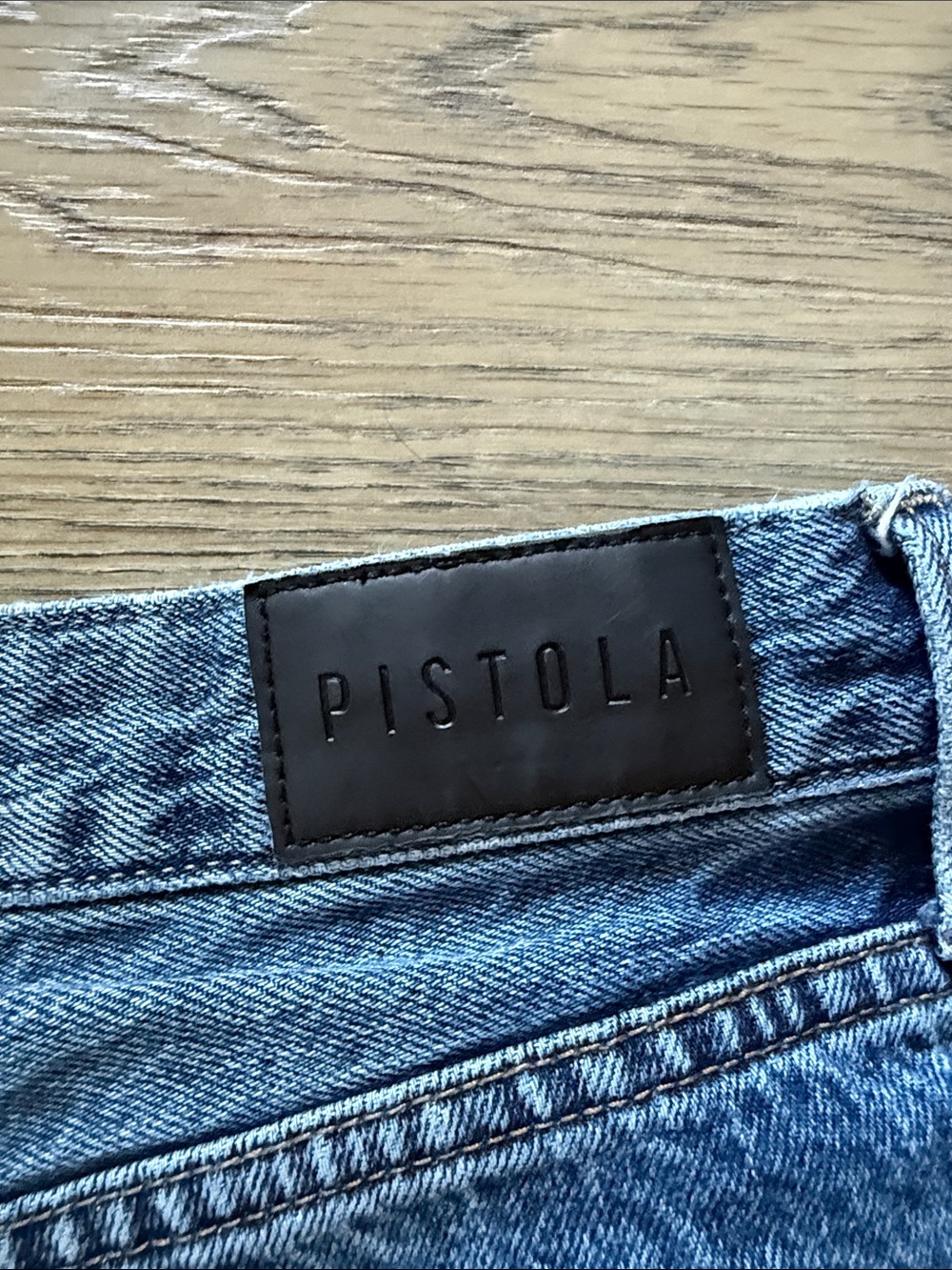 Pistola Denim Jeans – Medium Wash Straight Leg Relaxed Fit - Picture 8 of 8